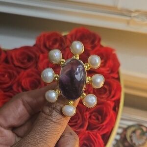 Turkish Artisan Made Natural Stone Ring